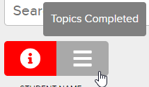 Screenshot showing the "Topics Completed" icon